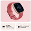 Fitbit Versa 4 Smart Watch – Pink Sand / Copper Rose (New) Google