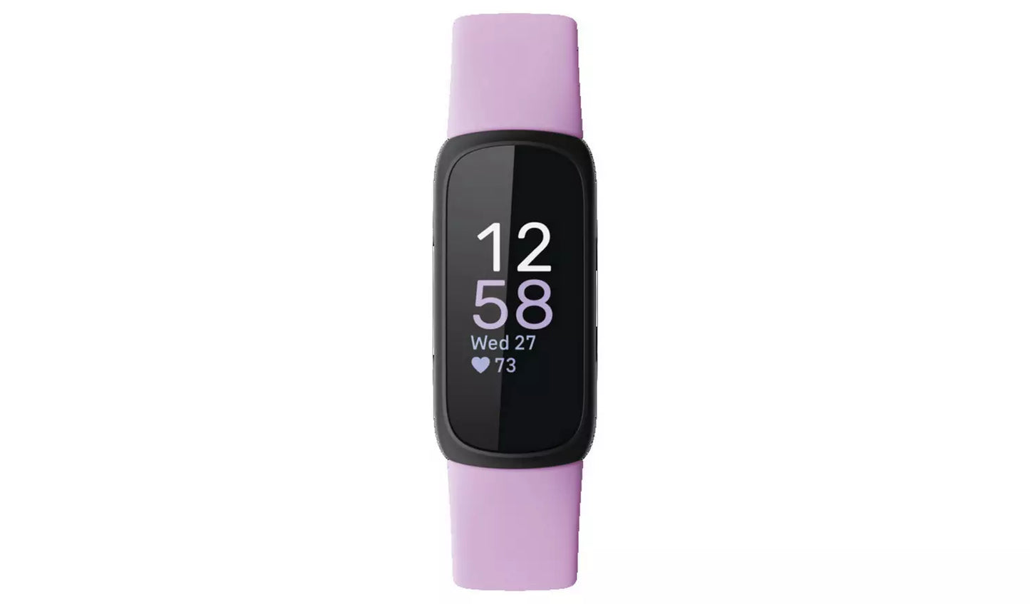 Fitbit Inspire 3 Fitness Tracker – Lilac (New) Google