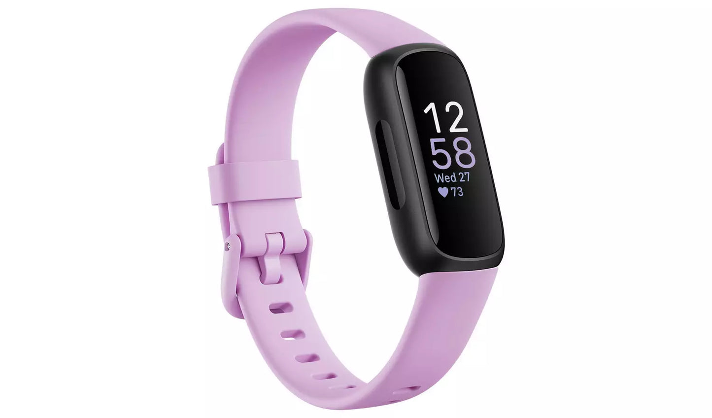 Fitbit Inspire 3 Fitness Tracker – Lilac (New) Google