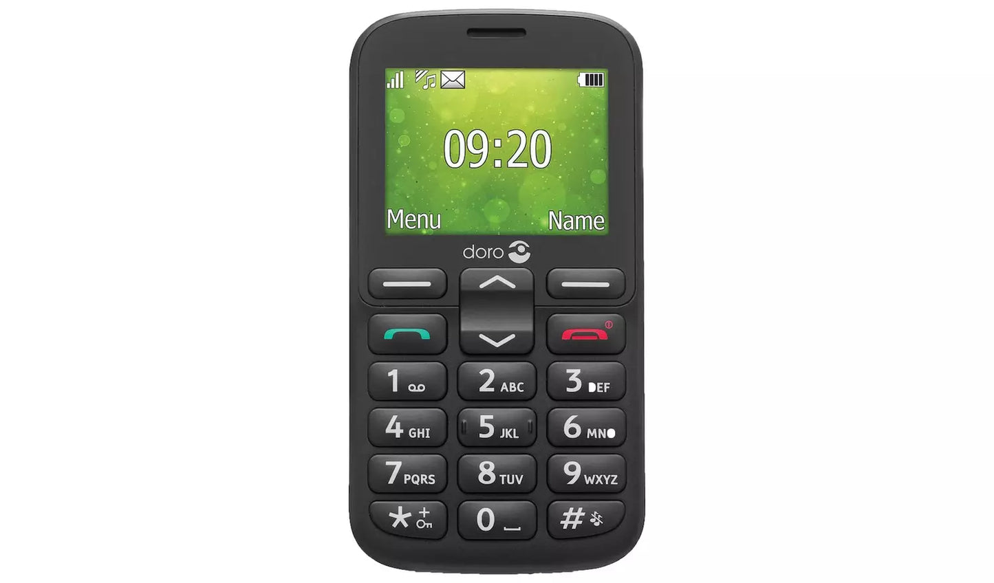 Doro 1380 Mobile Phone – Black Unlocked Feature Phone (New) Doro