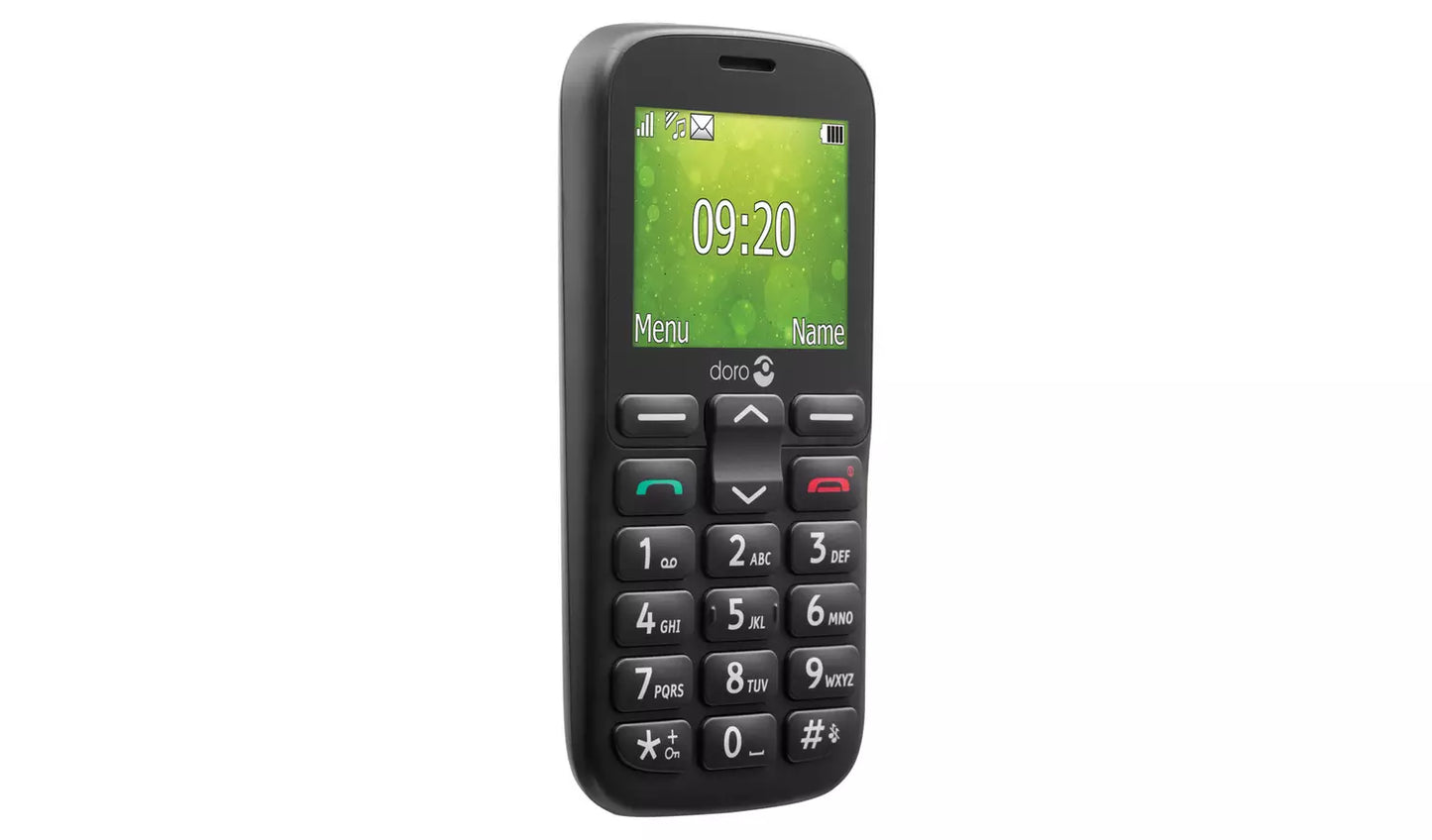 Doro 1380 Mobile Phone – Black Unlocked Feature Phone (New) Doro