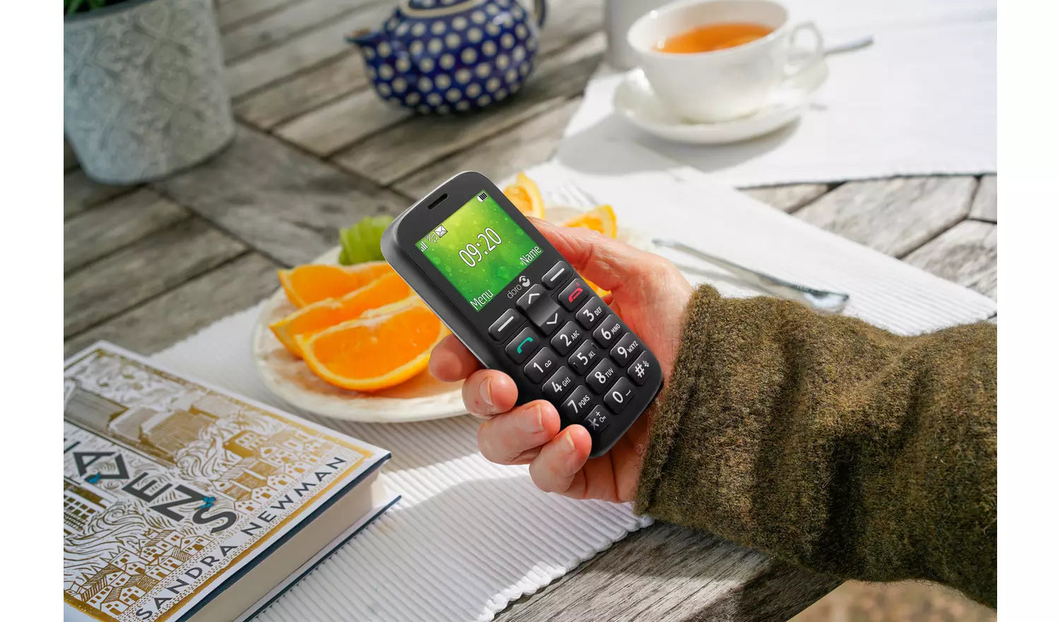 Doro 1380 Mobile Phone – Black Unlocked Feature Phone (New) Doro