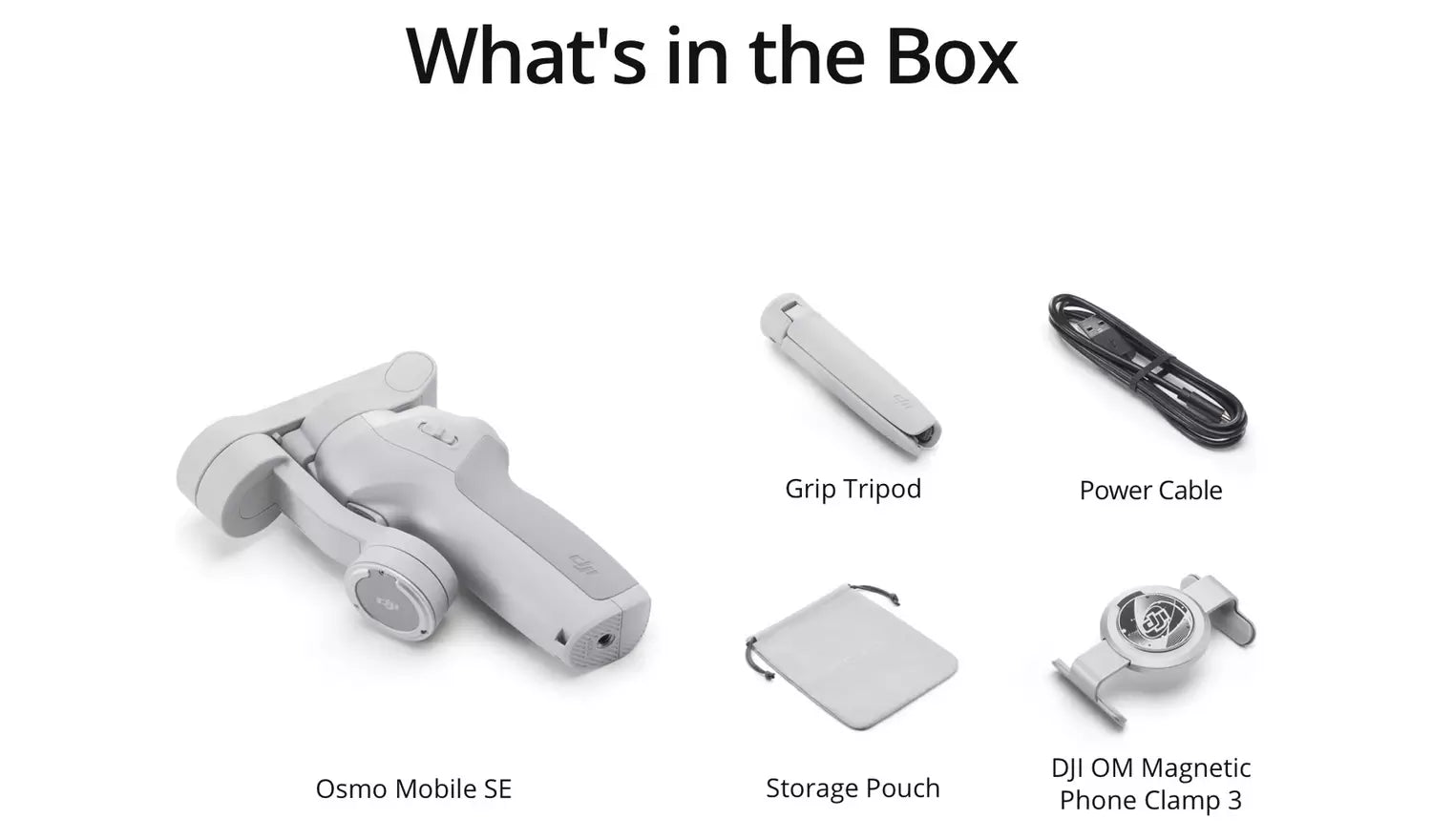 DJI Osmo Mobile SE Smartphone Gimbal Stabiliser – Grey (New) DJI