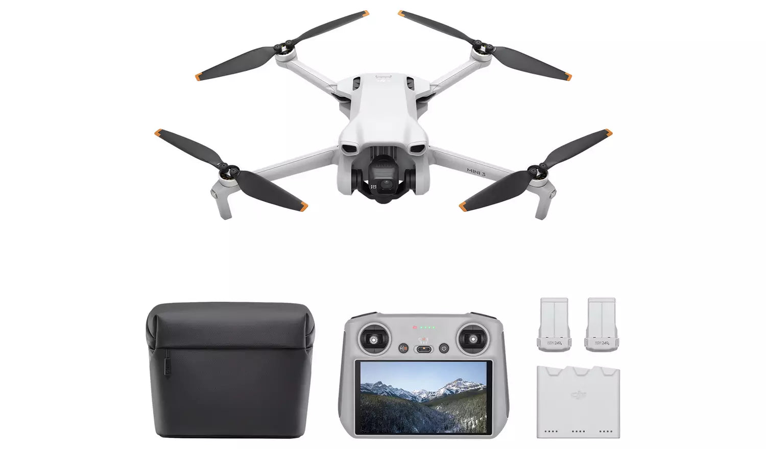 DJI Mini 3 Fly More Combo Drone & DJI RC Remote Controller (New) DJI