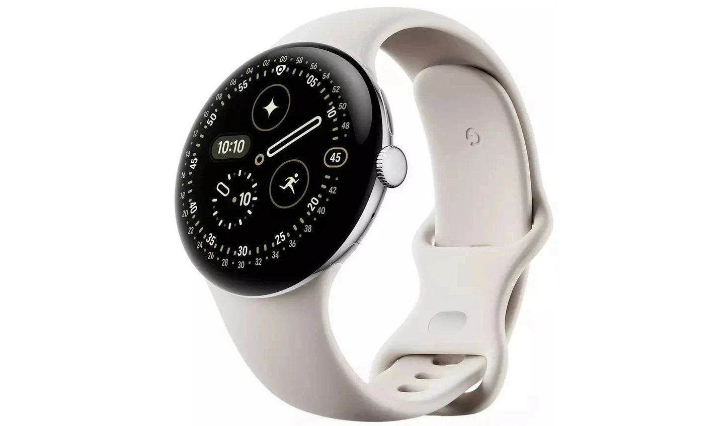 Google Pixel Watch 4 – 41mm Wi-Fi Smartwatch, Porcelain (New) Google