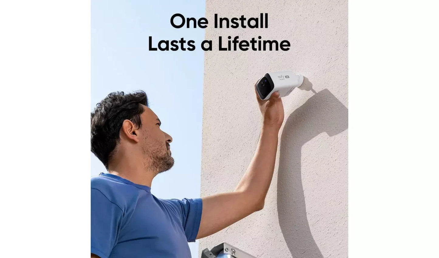 eufy SoloCam S220 2K Outdoor Camera (2-Pack) eufy