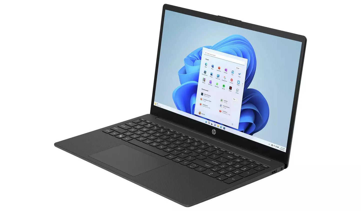 HP 15.6" Laptop – AMD Ryzen 5, 8GB RAM, 256GB SSD (New) - Funkifone