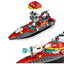 LEGO City Fire Rescue Boat Toy, Floats on Water Set | Ages 5+ | Model 60373 | New LEGO