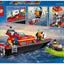 LEGO City Fire Rescue Boat Toy, Floats on Water Set | Ages 5+ | Model 60373 | New LEGO