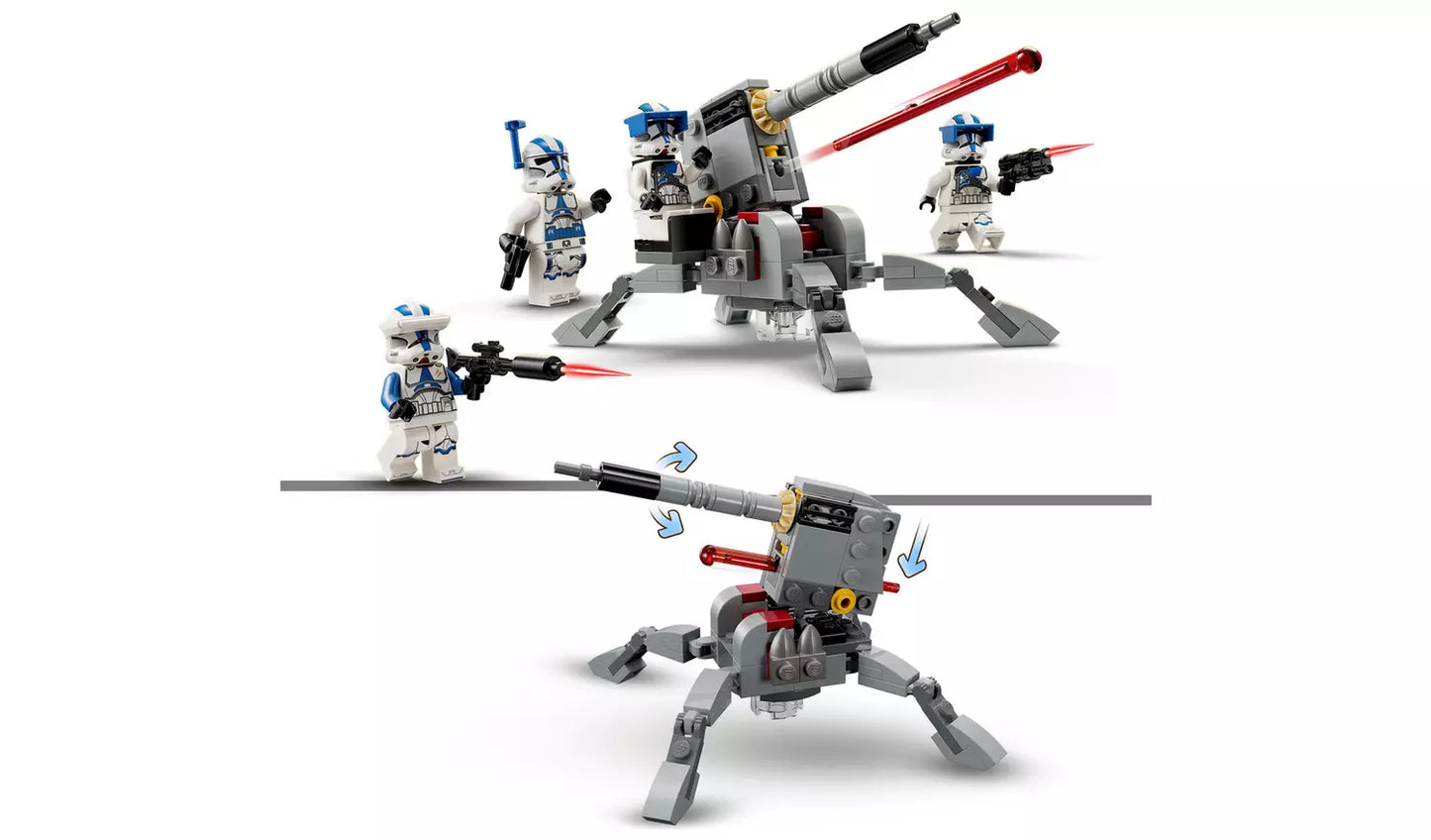 LEGO Star Wars 501st Clone Troopers Battle Pack Set | Ages 6+ | Model 75345 | New LEGO