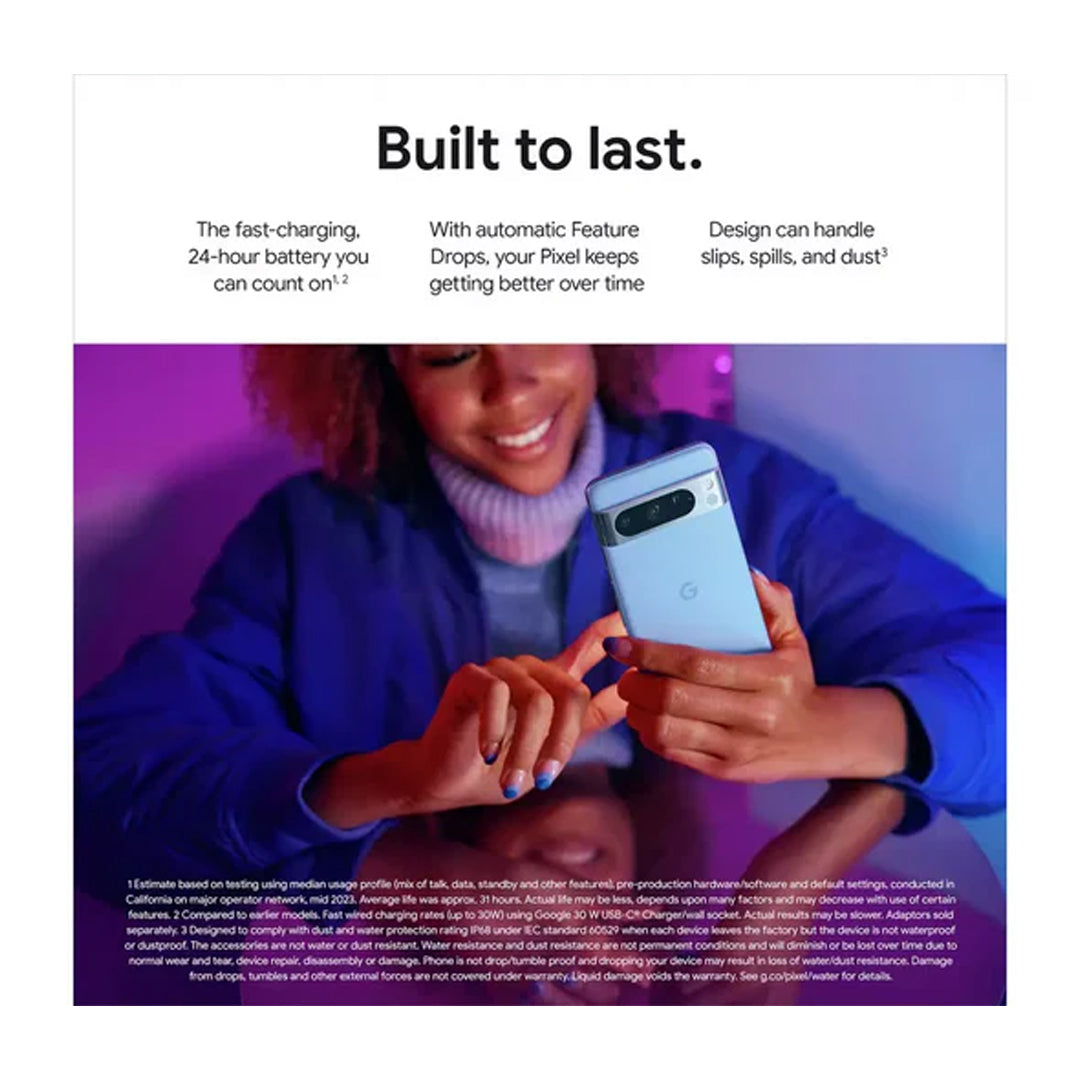 SIM Free Google Pixel 8 Pro 5G 256GB AI Phone Porcelain  - Brand New