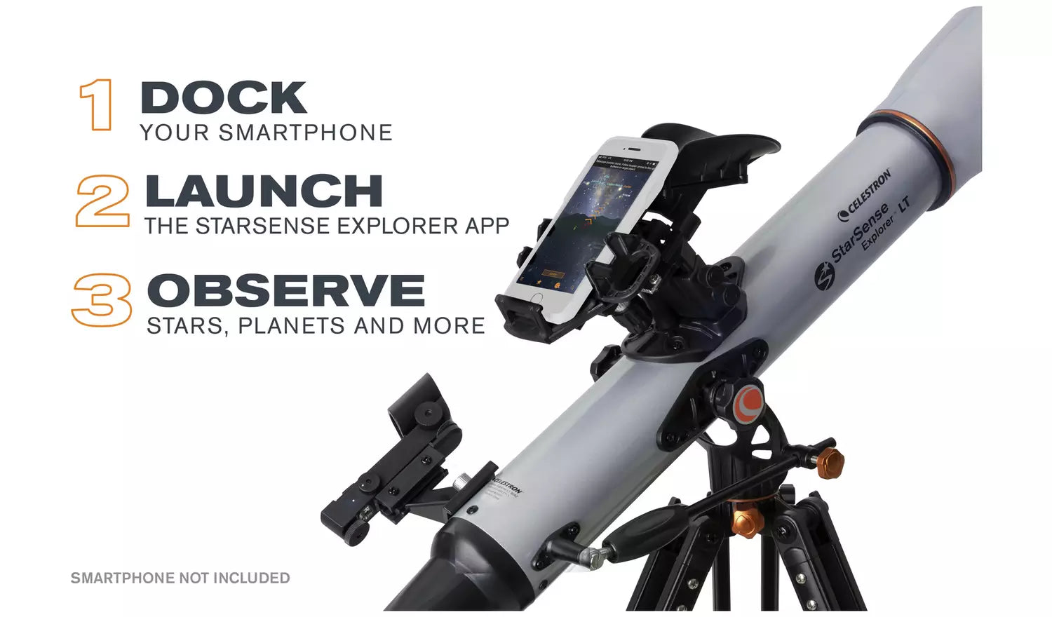 Celestron StarSense LT80 AZ Refractor Telescope 22451 (New) Celestron