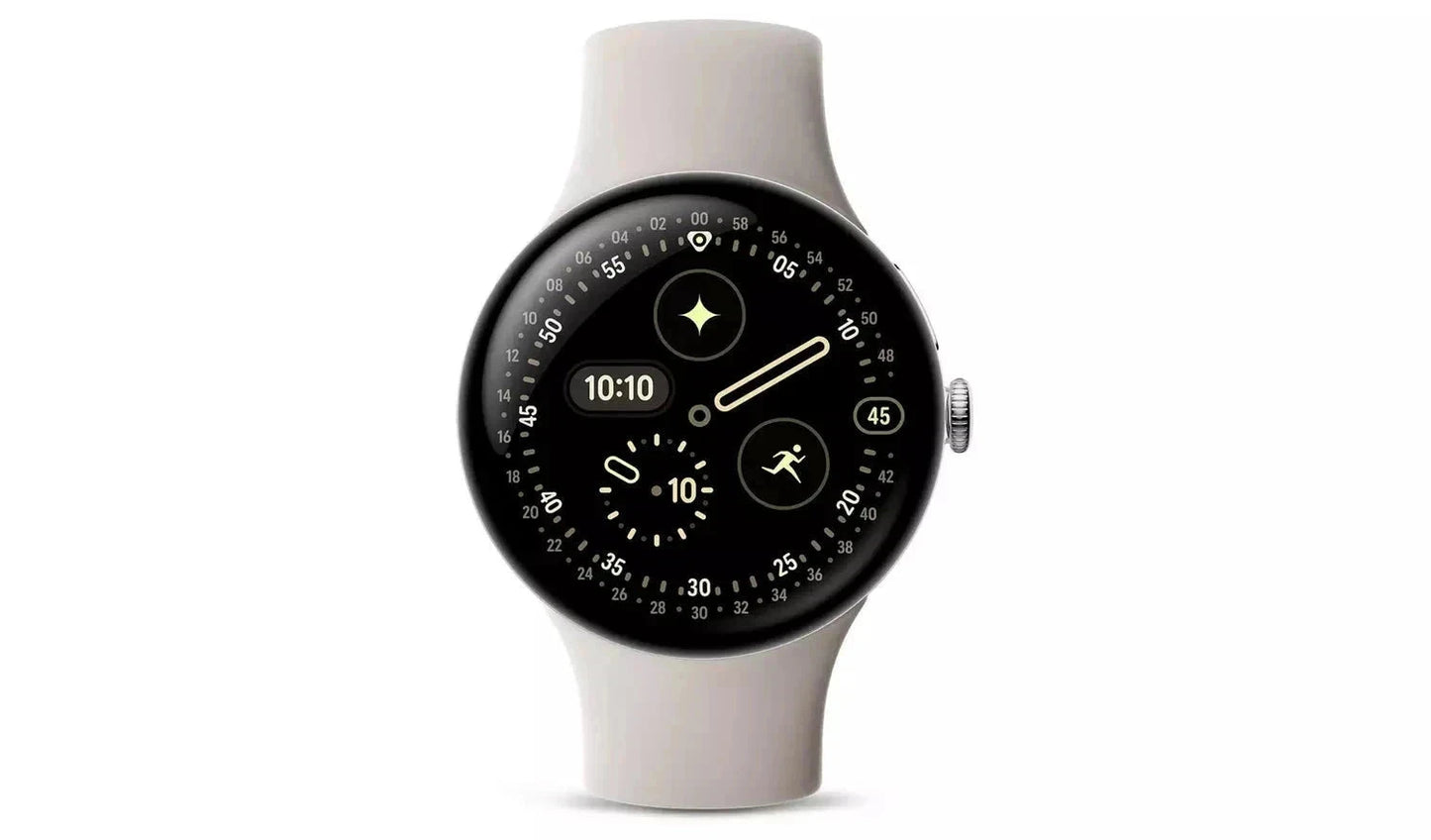 Google Pixel Watch 4 – 41mm Wi-Fi Smartwatch, Porcelain (New) Google