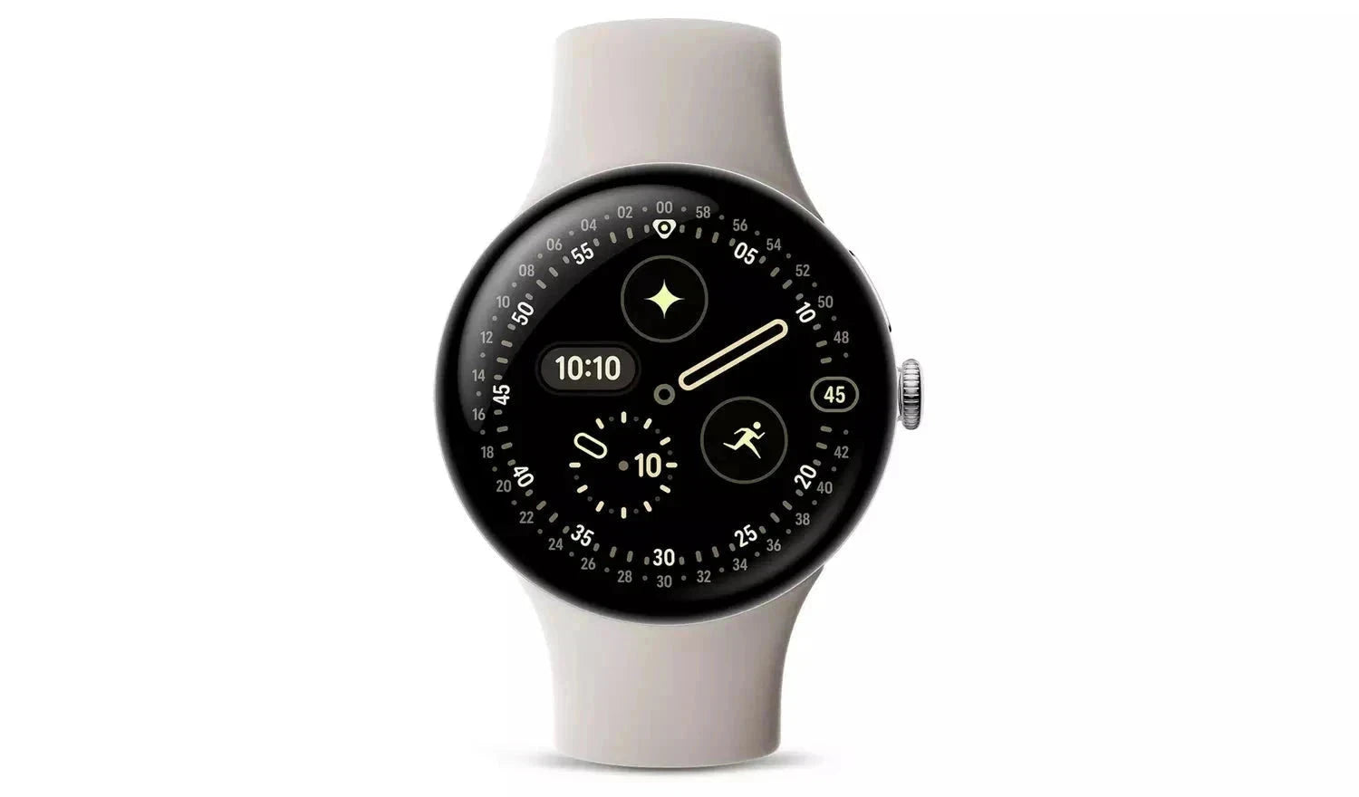 Google Pixel Watch 4 – 41mm Wi-Fi Smartwatch, Porcelain (New) Google