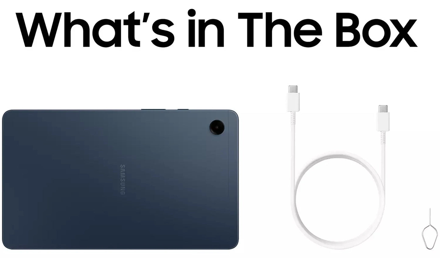 Samsung Galaxy Tab A9 8-inch Wi-Fi Tablet – 64GB, Navy (New) Samsung