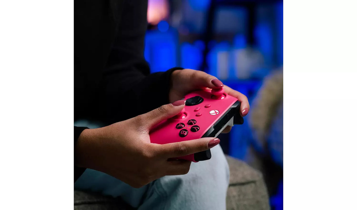 Xbox Series X & S Wireless Controller – Deep Pink | Xbox, PC & Mobile Compatible (New) Xbox