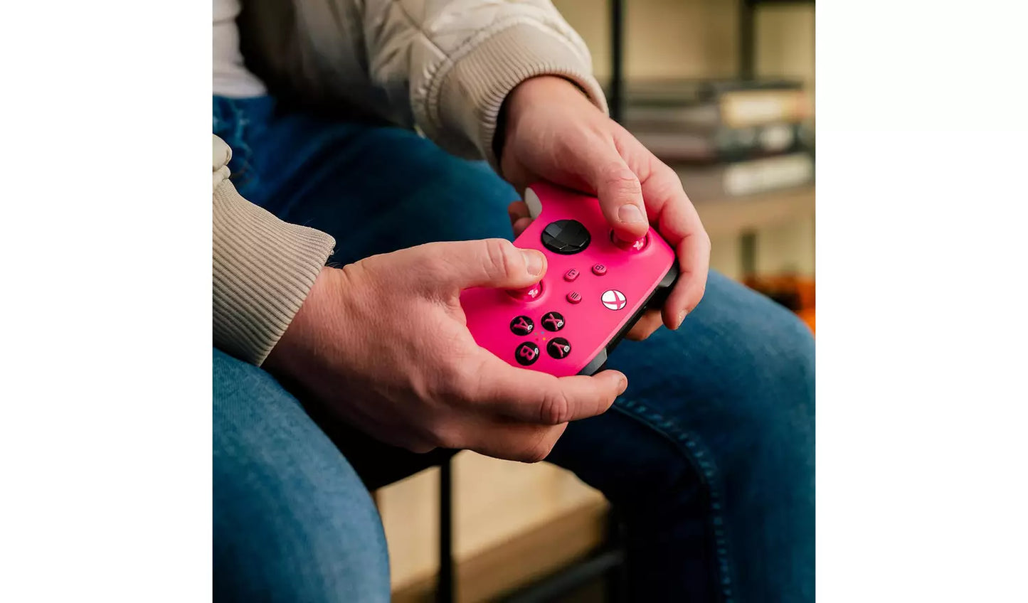 Xbox Series X & S Wireless Controller – Deep Pink | Xbox, PC & Mobile Compatible (New) Xbox
