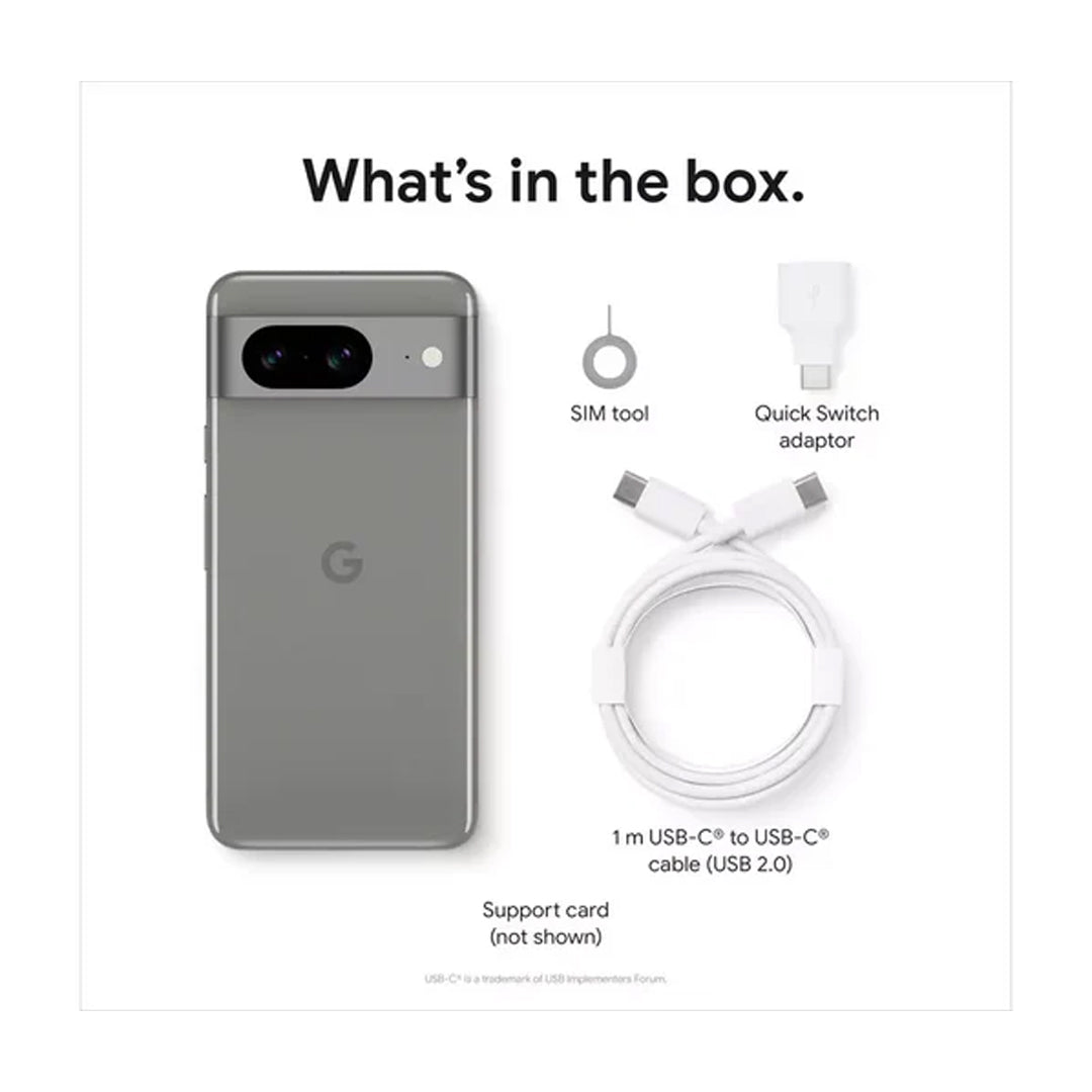 SIM Free Google Pixel 8 5G 128GB AI Mobile Phone Rose - Brand New