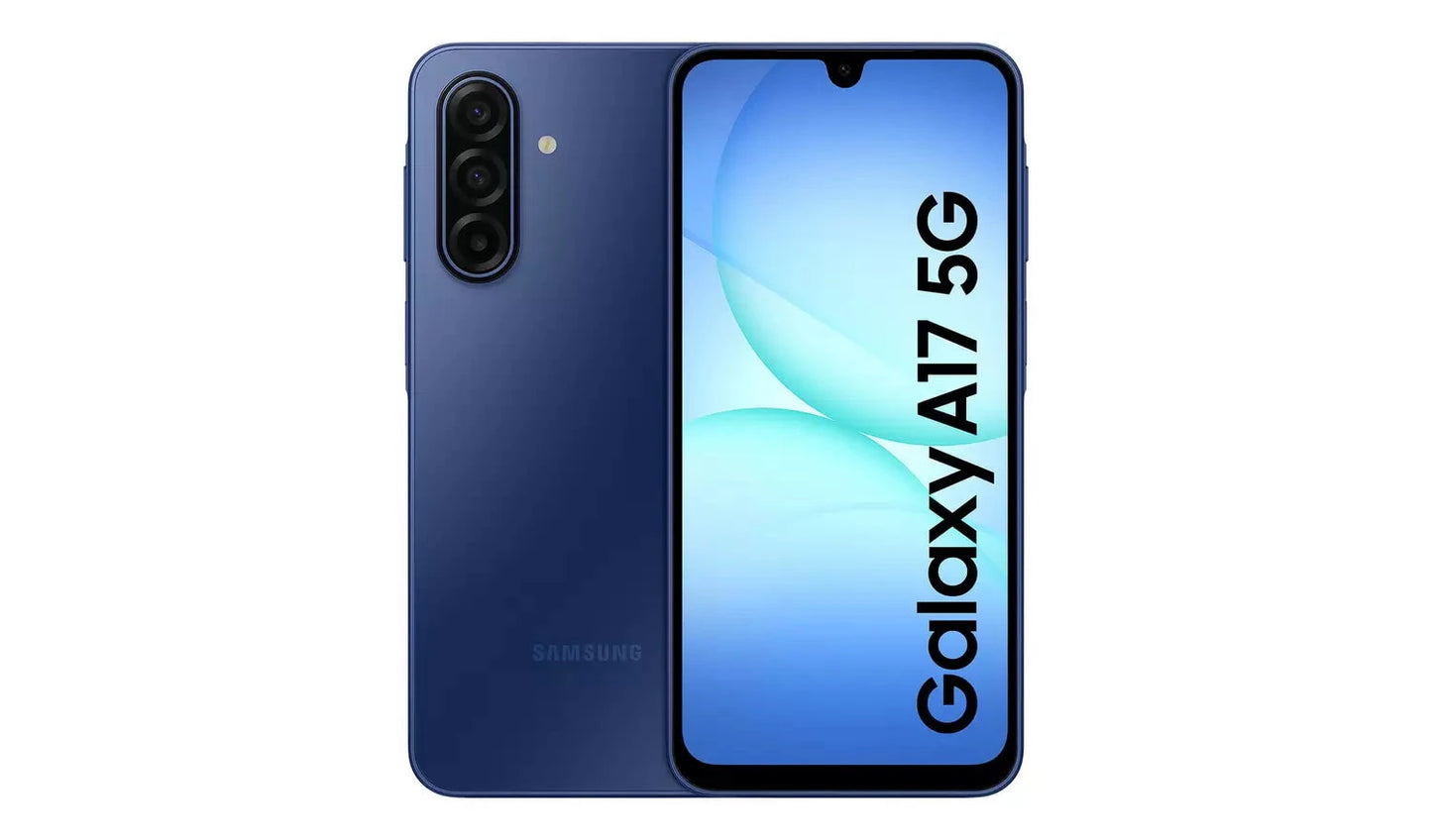 Samsung Galaxy A17 5G 128GB Blue AI Mobile Phone - SIM Free (New) - Funkifone