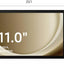 Samsung Galaxy Tab A9+ 11-inch Wi-Fi Tablet – 64GB, Silver (New) Samsung