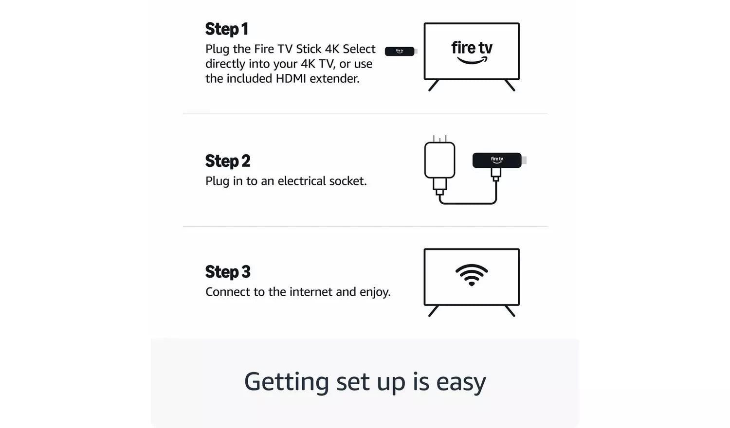Amazon Fire TV Stick 4K Select with Alexa Voice Remote and Live TV Amazon