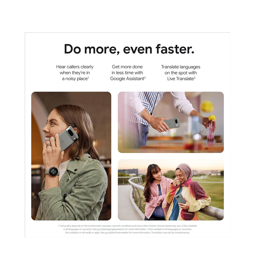 SIM Free Google Pixel 8 5G 128GB AI Mobile Phone Hazel - Brand new