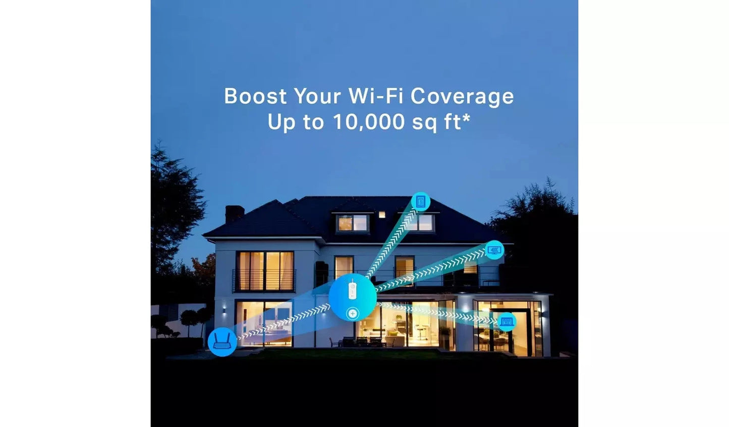 TP-Link RE450 AC1750 Wi-Fi Range Extender with Gigabit Ethernet Port TP Link