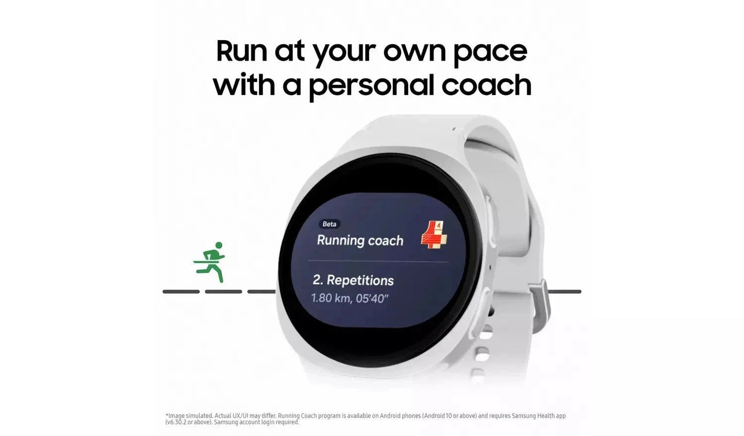 Samsung Galaxy Watch 8 – 40mm Smartwatch, Silver (New) Samsung