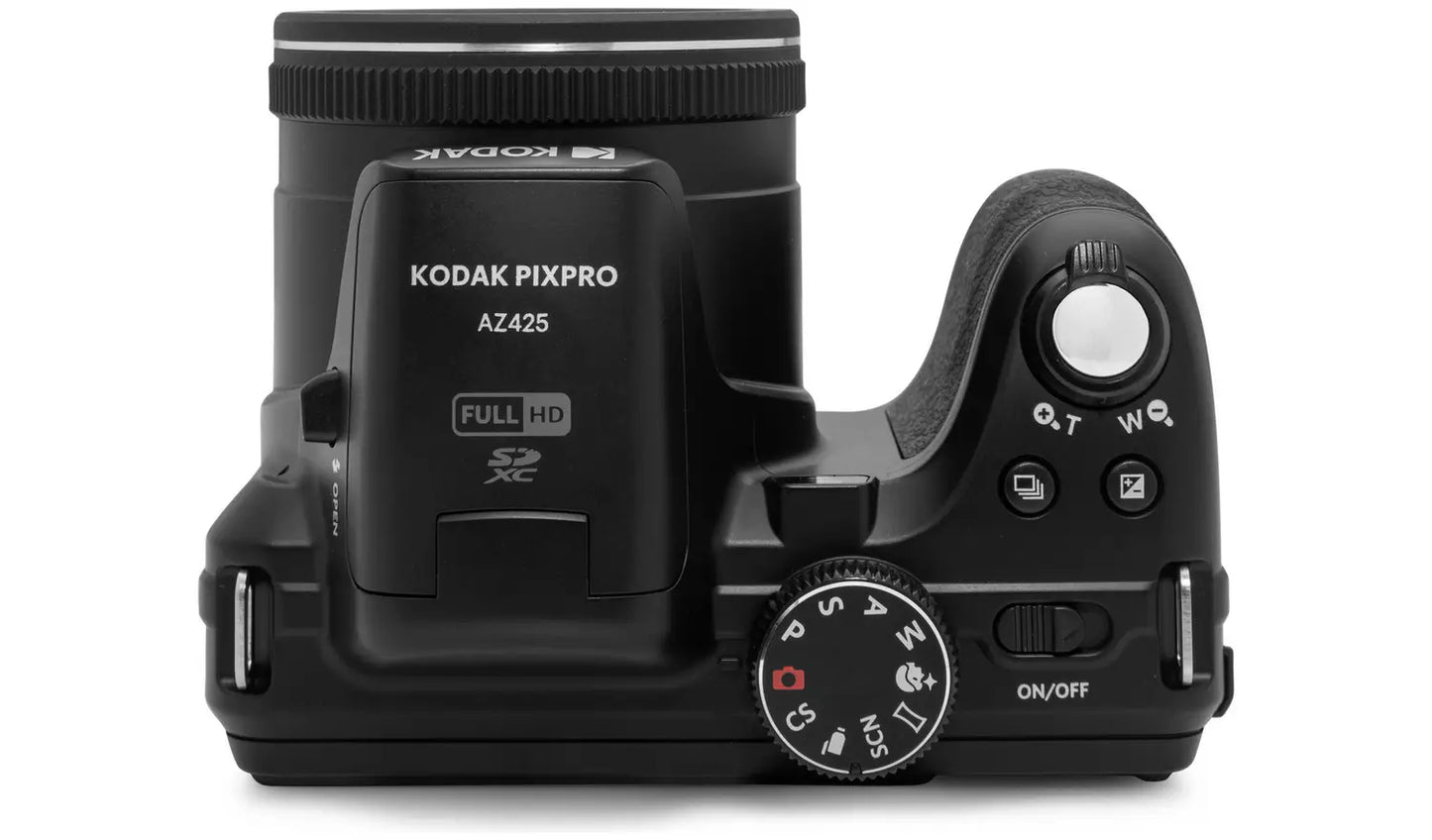 Kodak PIXPRO AZ425 20MP 42x Zoom Bridge Camera – Black (New) KODAK