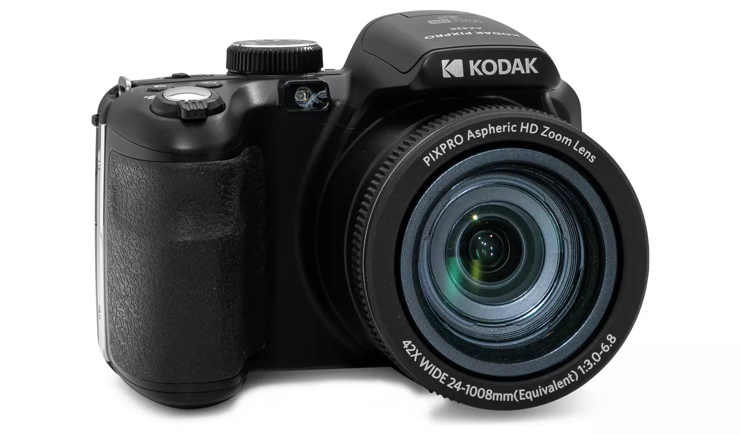 Kodak PIXPRO AZ425 20MP 42x Zoom Bridge Camera – Black (New) KODAK