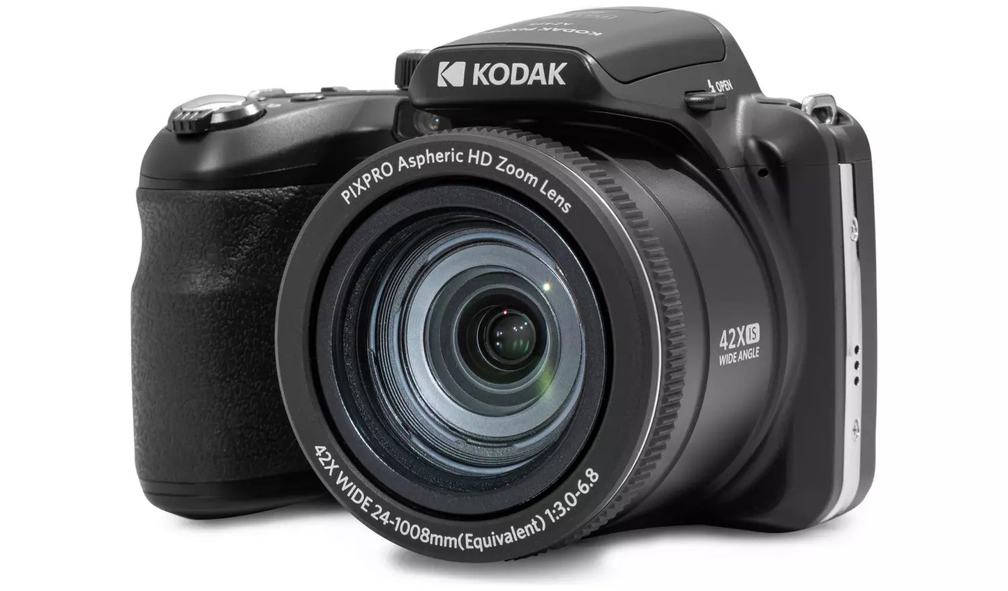 Kodak PIXPRO AZ425 20MP 42x Zoom Bridge Camera – Black (New) KODAK