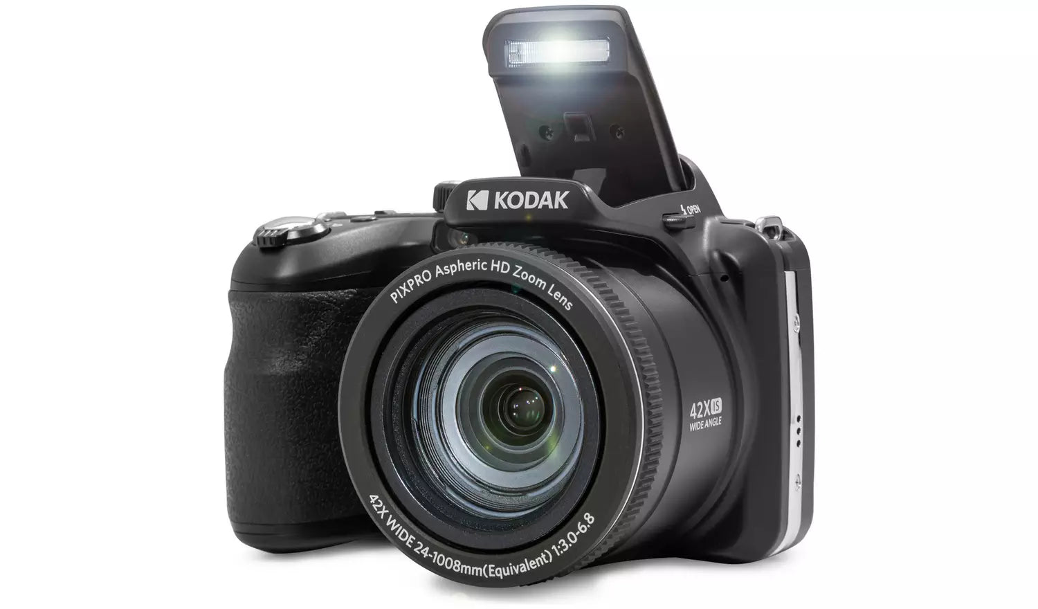 Kodak PIXPRO AZ425 20MP 42x Zoom Bridge Camera – Black (New) KODAK