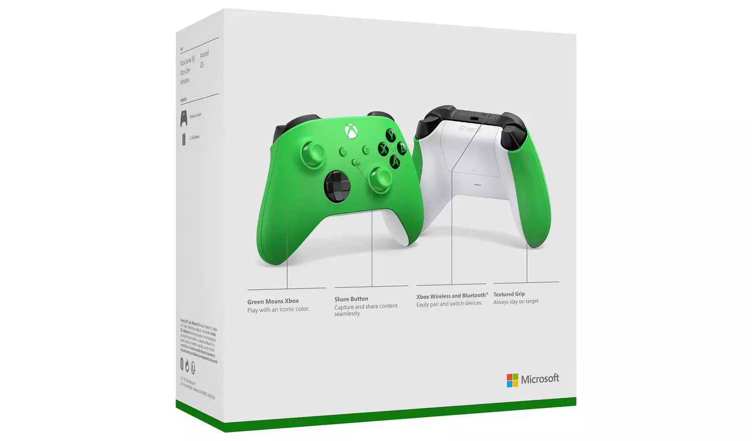 Xbox Series X & S Wireless Controller – Velocity Green | Xbox, PC & Mobile Compatible (New) Xbox