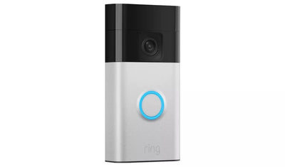 Ring Video Doorbell (Battery-Powered) – Satin Nickel Ring