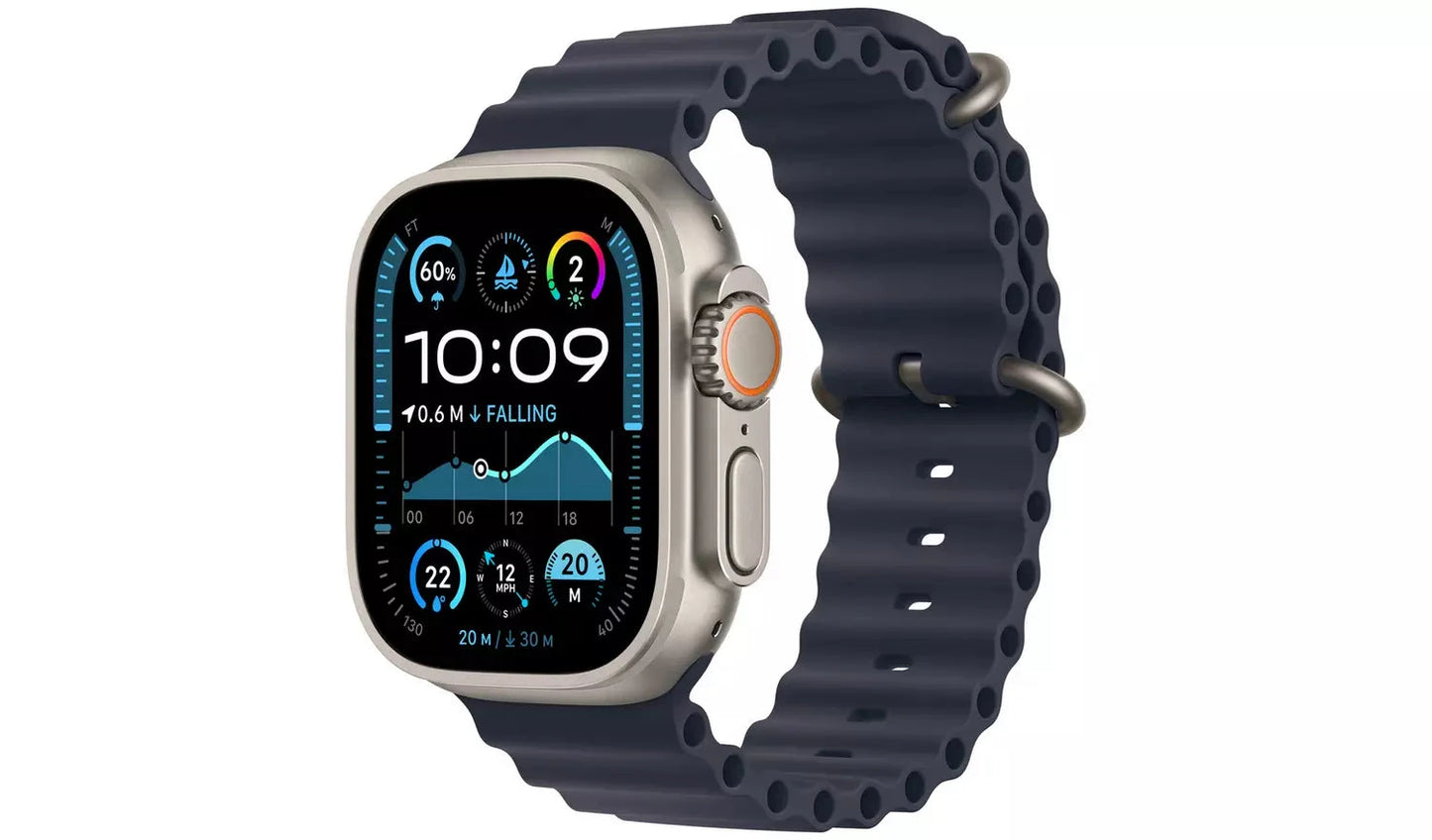 Apple Watch Ultra 2 49mm Ocean band Black - (New) - Funkifone