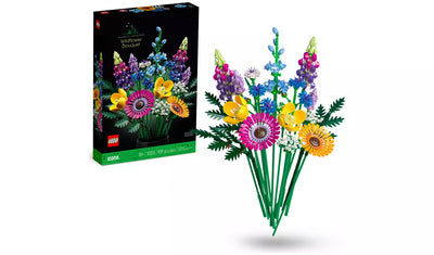 LEGO Icons Wildflower Bouquet Flowers Set for Adults 10313 | Ages 18+ | New LEGO