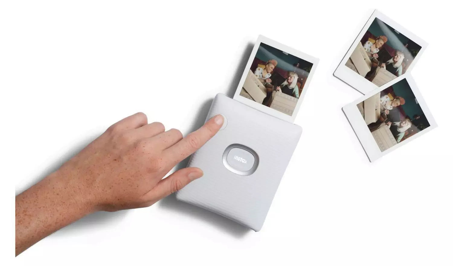 Fujifilm instax SQUARE Link Smartphone Printer – White (New) Fujifilm