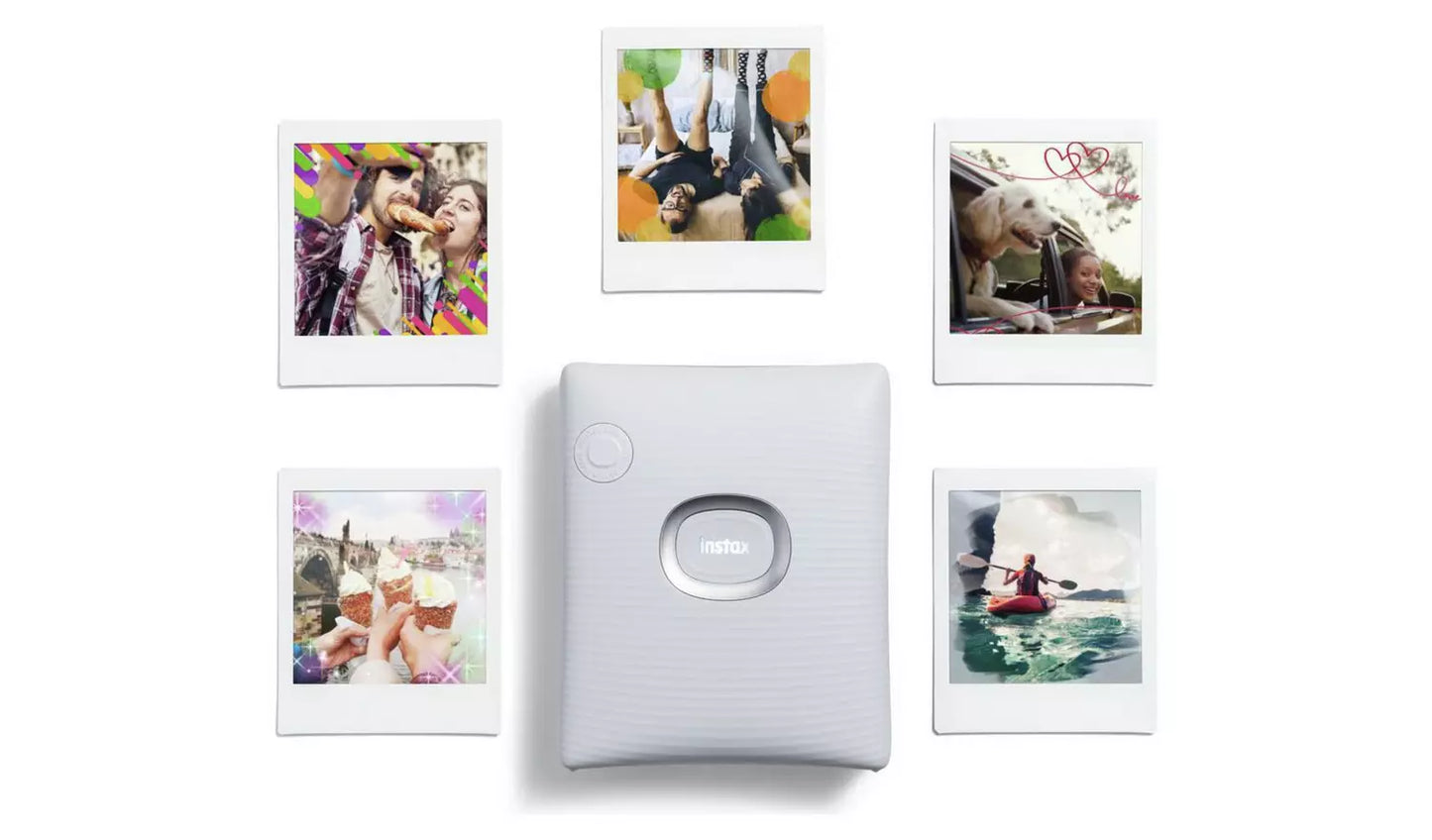 Fujifilm instax SQUARE Link Smartphone Printer – White (New) Fujifilm