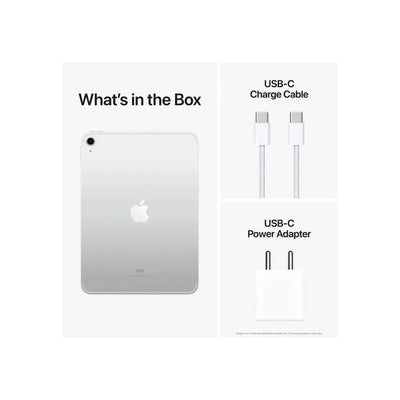 Apple iPad 10th Generation Wi-Fi (10.9 Inch, 64GB, Silver, 2022 model)