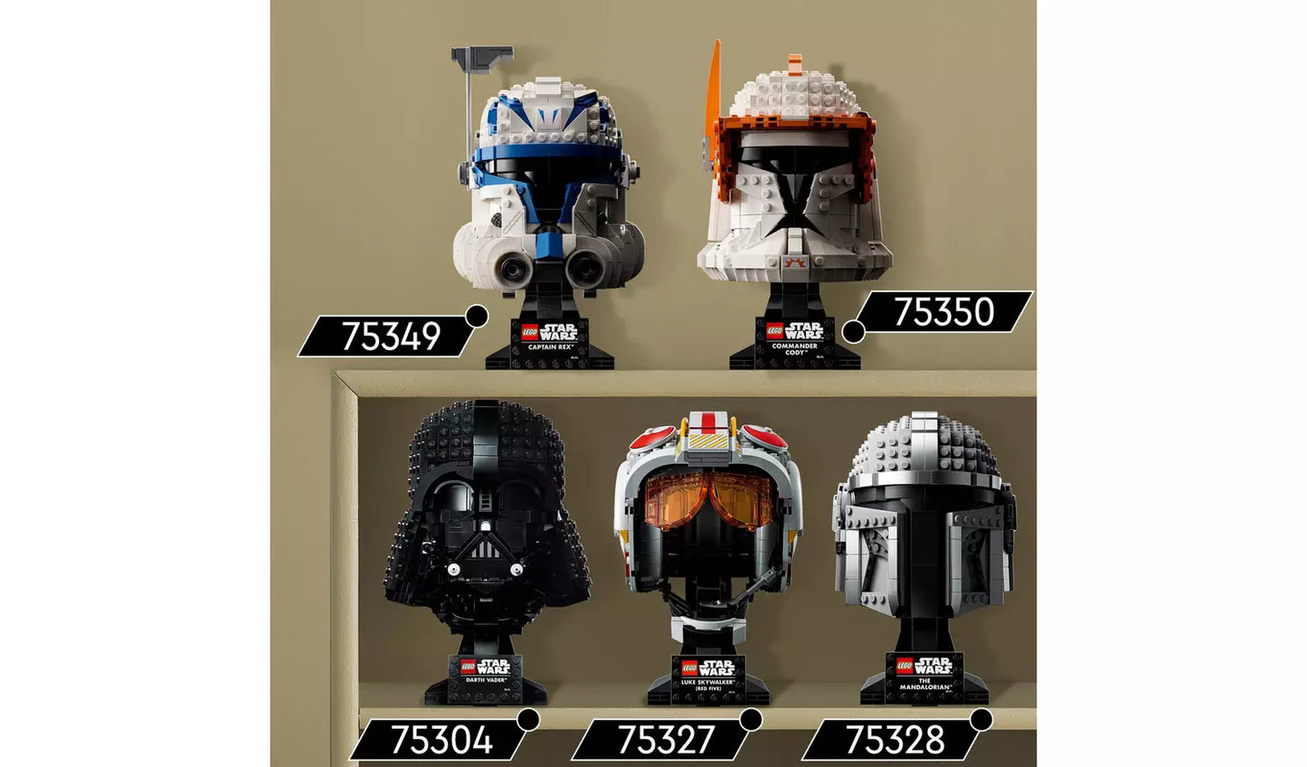 LEGO Star Wars Captain Rex Helmet The Clone Wars Set 75349 | Ages 18+ | New LEGO