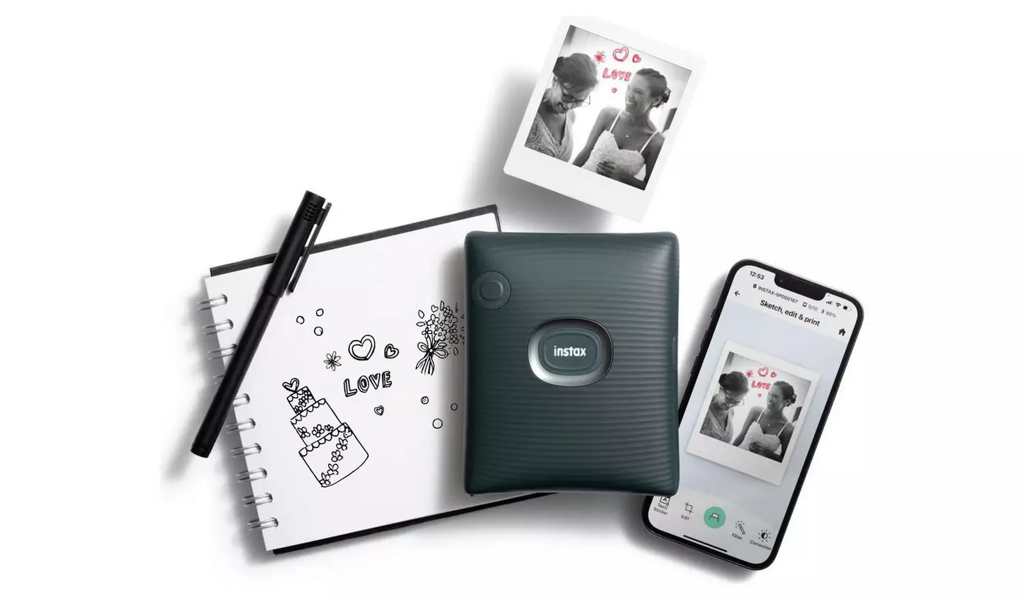 Fujifilm instax SQUARE Link Smartphone Printer – Green (New) Fujifilm