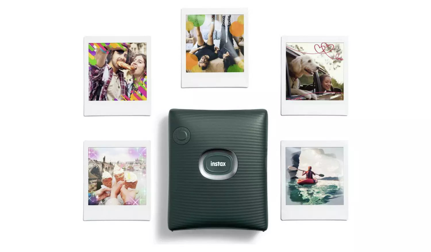 Fujifilm instax SQUARE Link Smartphone Printer – Green (New) Fujifilm