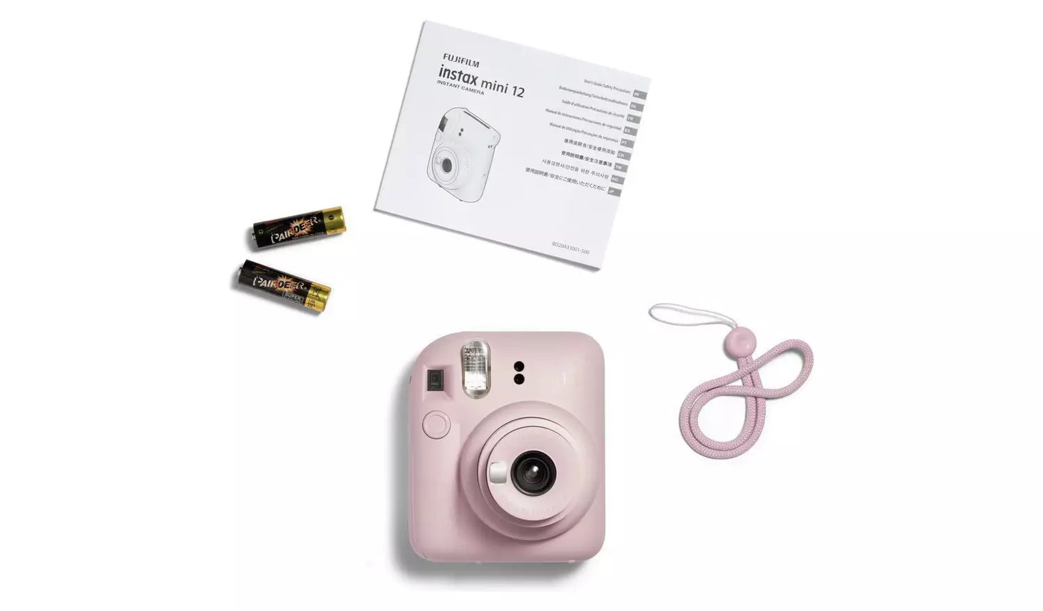 Fujifilm Instax Mini 12 Instant Camera – Pink (New) Fujifilm