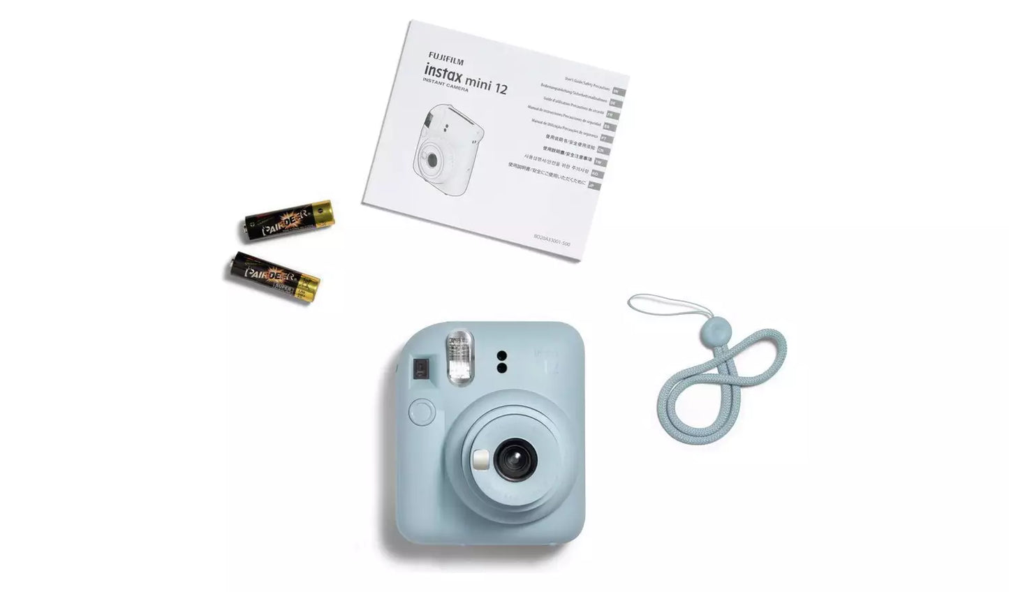 Fujifilm Instax Mini 12 Instant Camera – Blue (New) Fujifilm