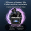 Latest Wireless Smart Earbuds In Ear , Microphone Noise Cancellation with Touch Screen Case Black - New