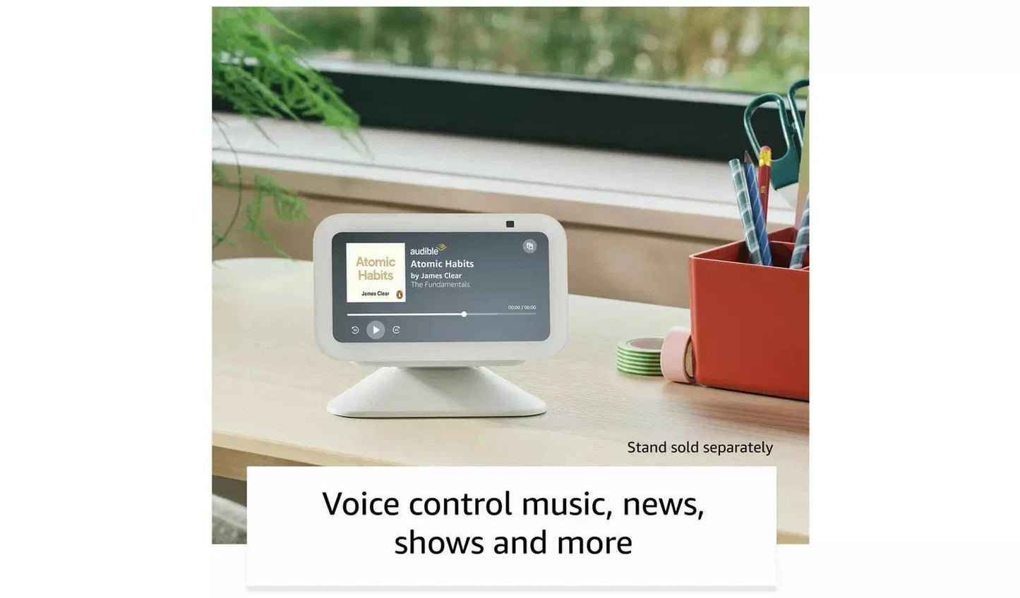 Amazon Echo Show 5 (3rd Gen) Smart Speaker with Alexa – Black (New) - Funkifone