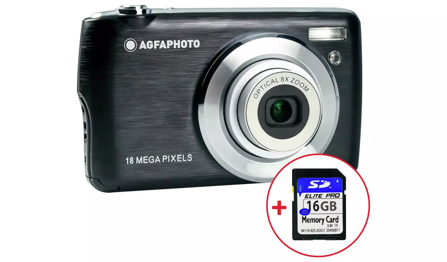 AgfaPhoto DC8200 18MP Compact Digital Camera (New) AGFA