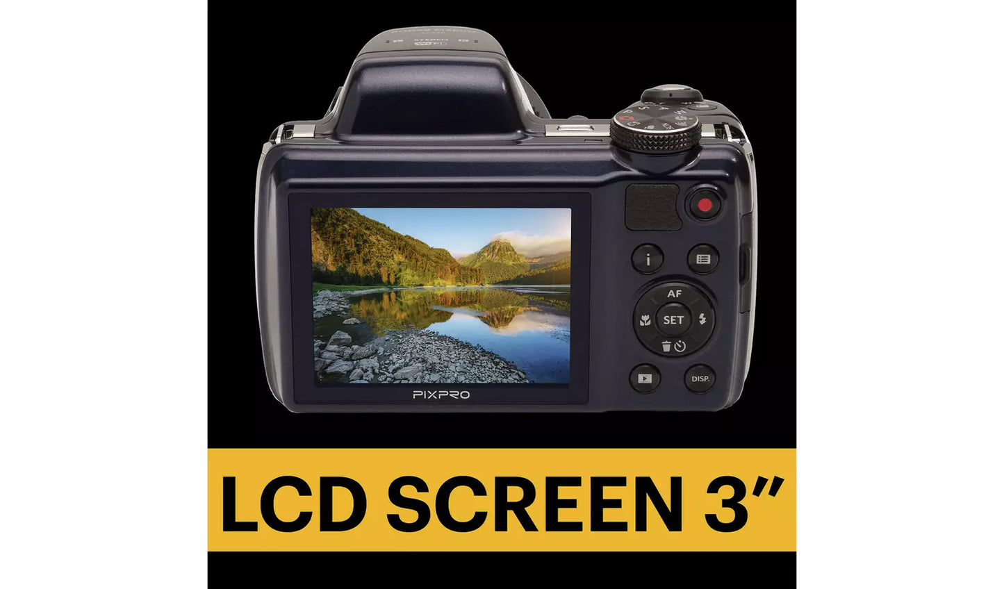 Kodak PIXPRO AZ528 16MP 52x Zoom Bridge Camera – Blue (New) KODAK