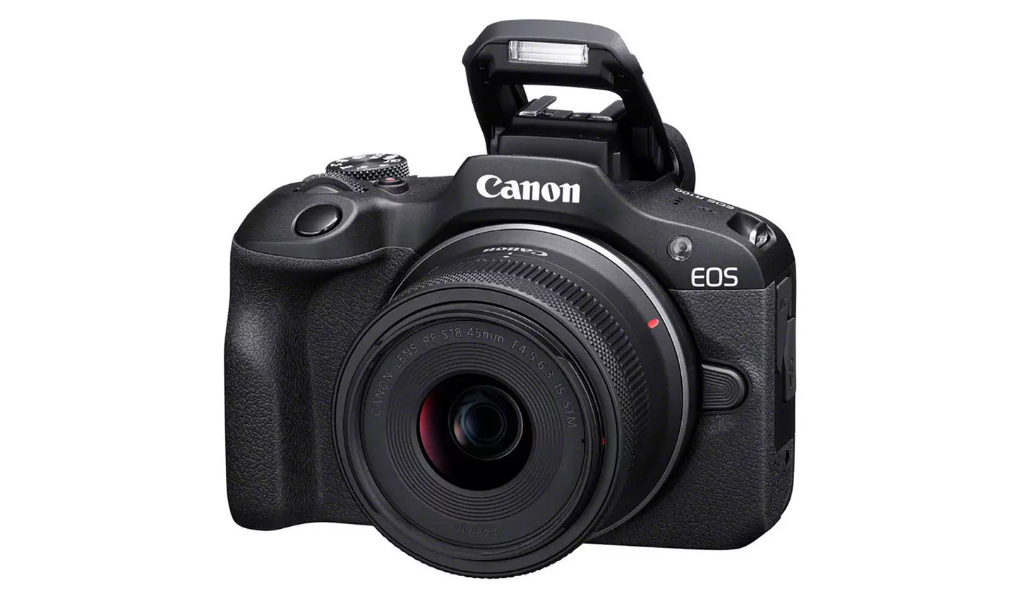Canon EOS R100 Mirrorless Camera with RF 18–45mm IS STM Lens (New) Canon