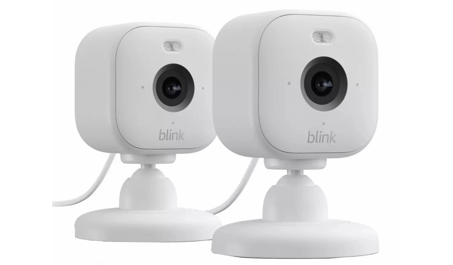 Blink Mini 2 Plug-In CCTV Camera – White (2-Pack) Blink